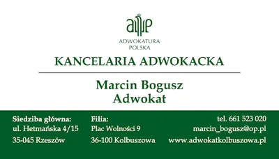 Kancelaria Adwokacka Adwokat Marcin Bogusz